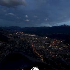 Flugwegposition um 16:08:09: Aufgenommen in der Nähe von Innsbruck, Österreich in 1000 Meter